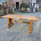 Oak farmhouse table