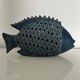 Woven ceramic fish