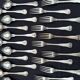 Christofle 37-piece cutlery set, Filet violon model