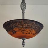 Noverdy France Art Deco Pendant Light