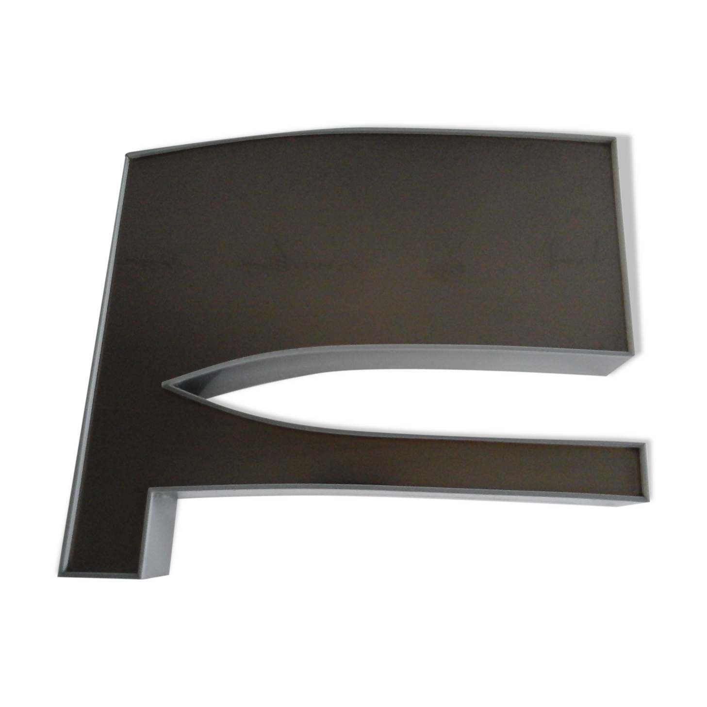 Vintage "F" sign letter