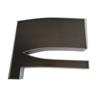 Vintage "F" sign letter