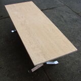 Travertine bench , 1970s