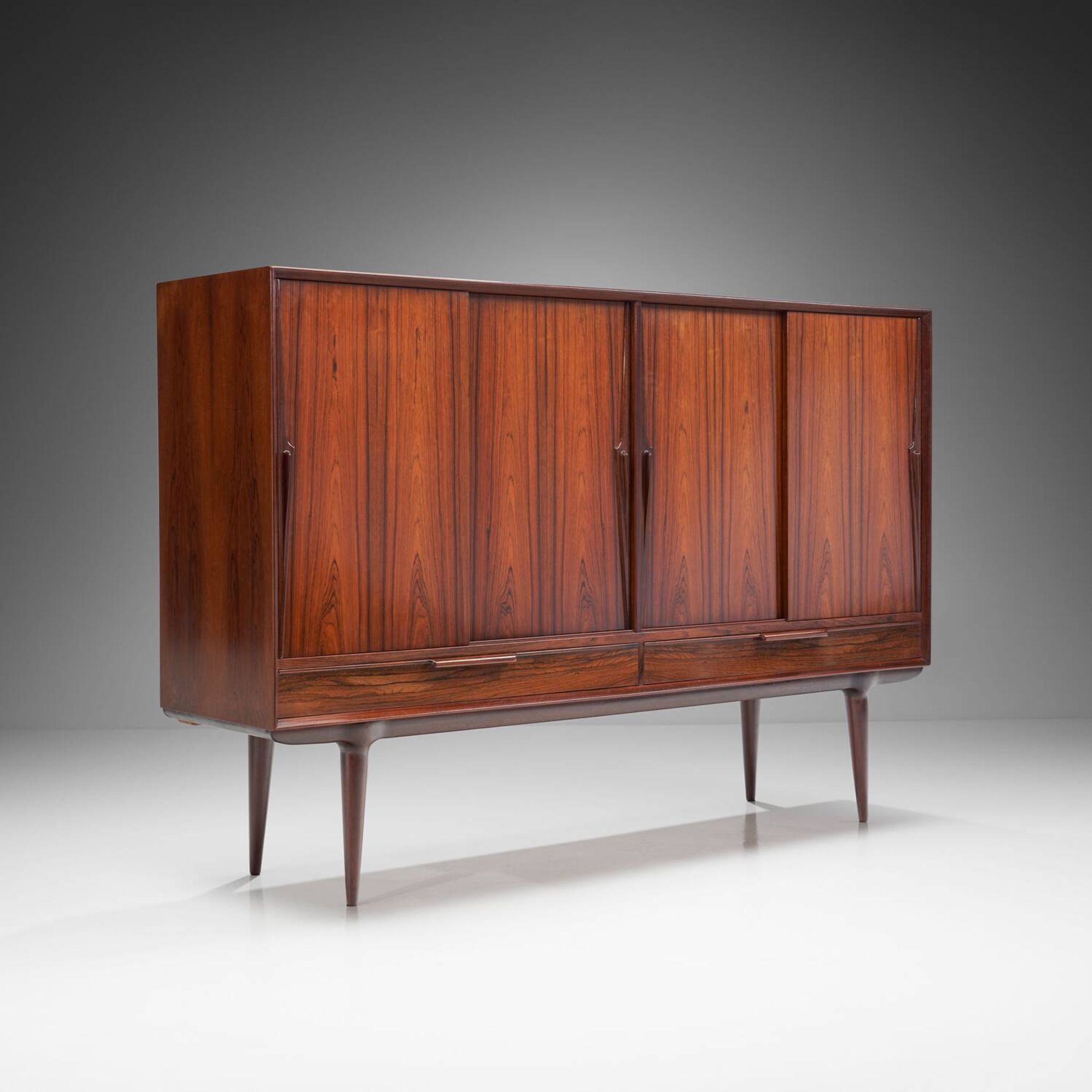Crédence de Buffet Scandinave par Gunni Omann Palisander No 13