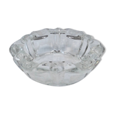 Glass flower ashtray