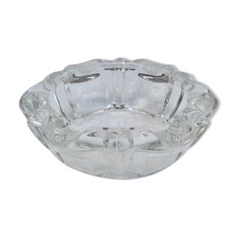 Glass flower ashtray