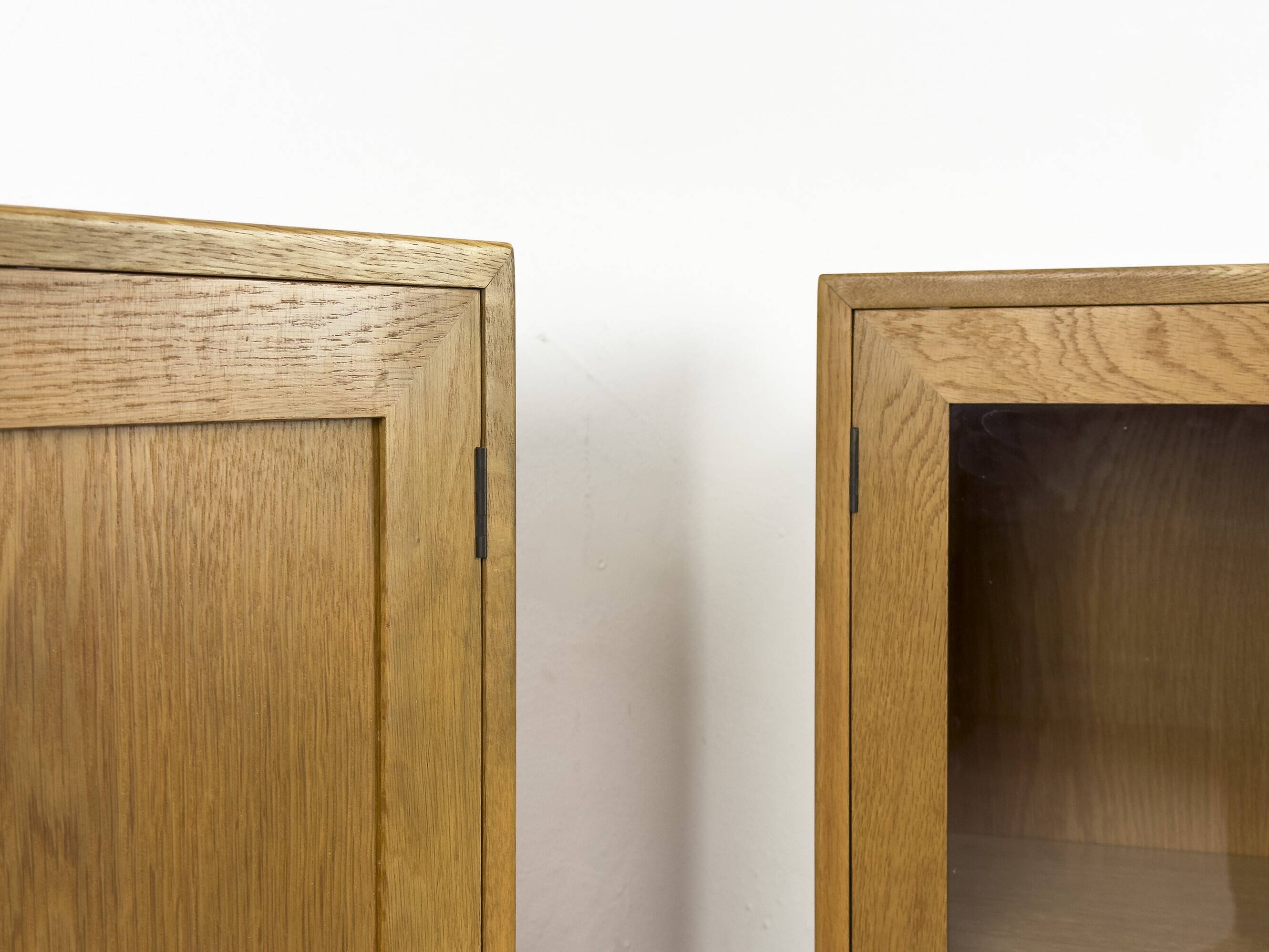 Petit meuble vitrine danois de Hansen et Guldborg, lot de 2, 1