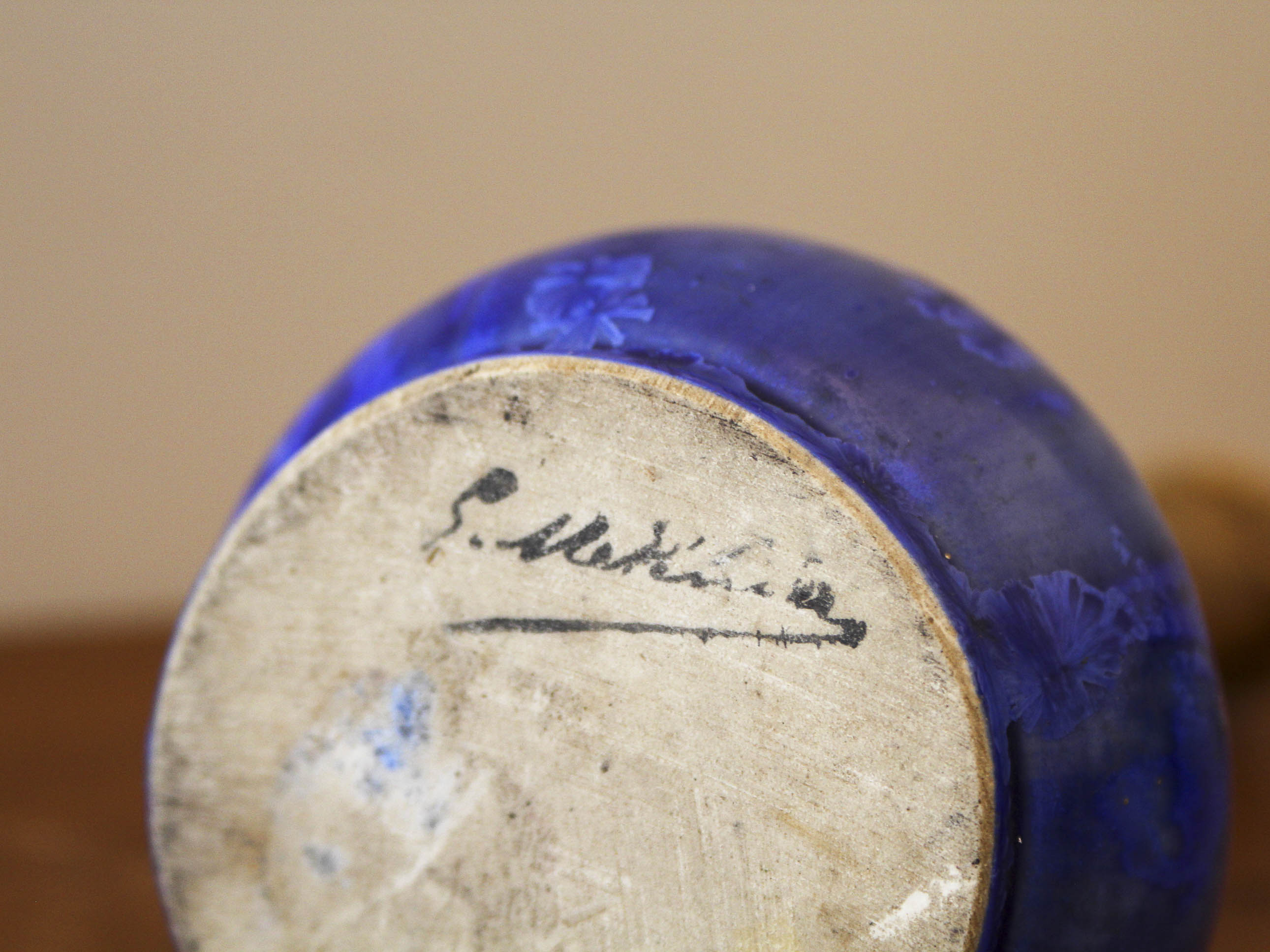 Vase soliflore Gilbert Méténier