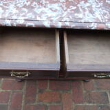 Chest of drawers toilet hairdresser marble