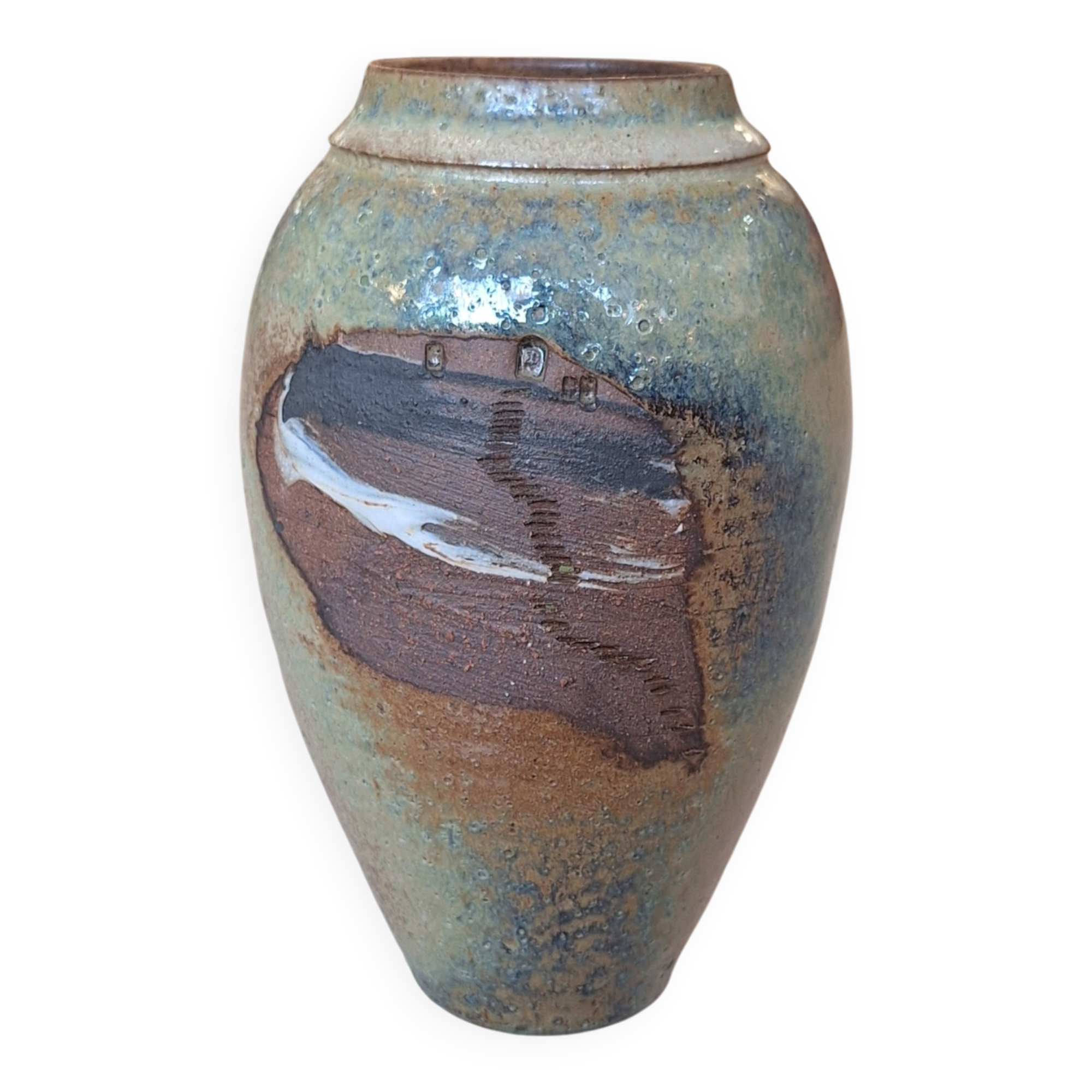 Ceramic vase by Nadia and Alain Pinel