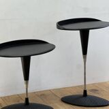 Metal and Acrylic Side Table by Starck