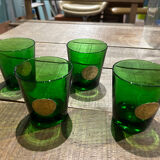 Set of 4 Dubonnet glasses