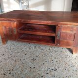 COFFEE TABLE IN SOLID SEHSAM COLONIAL OR RUSTIC INDIAN STYLE
