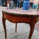 Old side table louis xv style tray