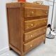 Vintage oak chest of drawers