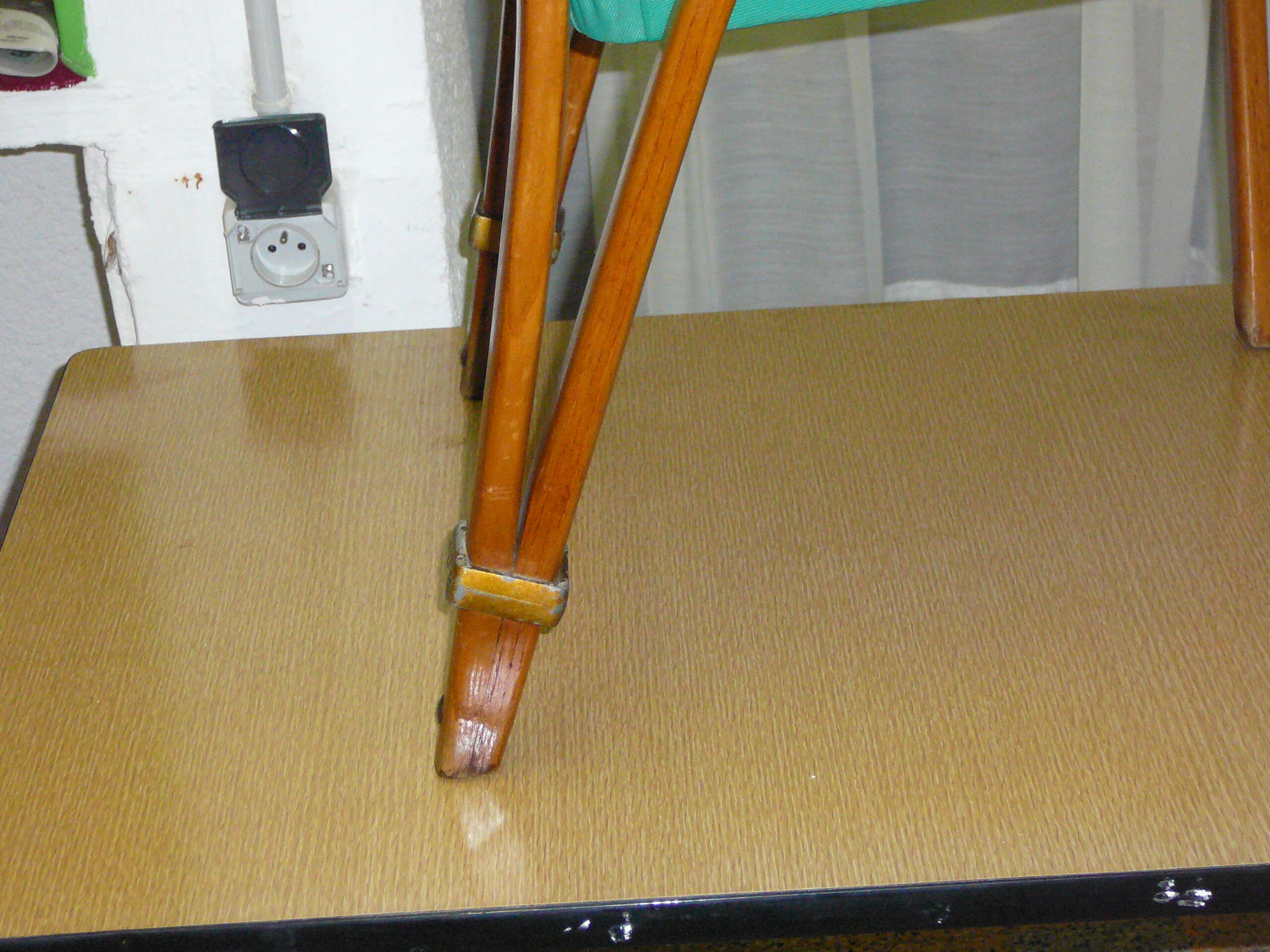 bow wood chair by Steiner stamped