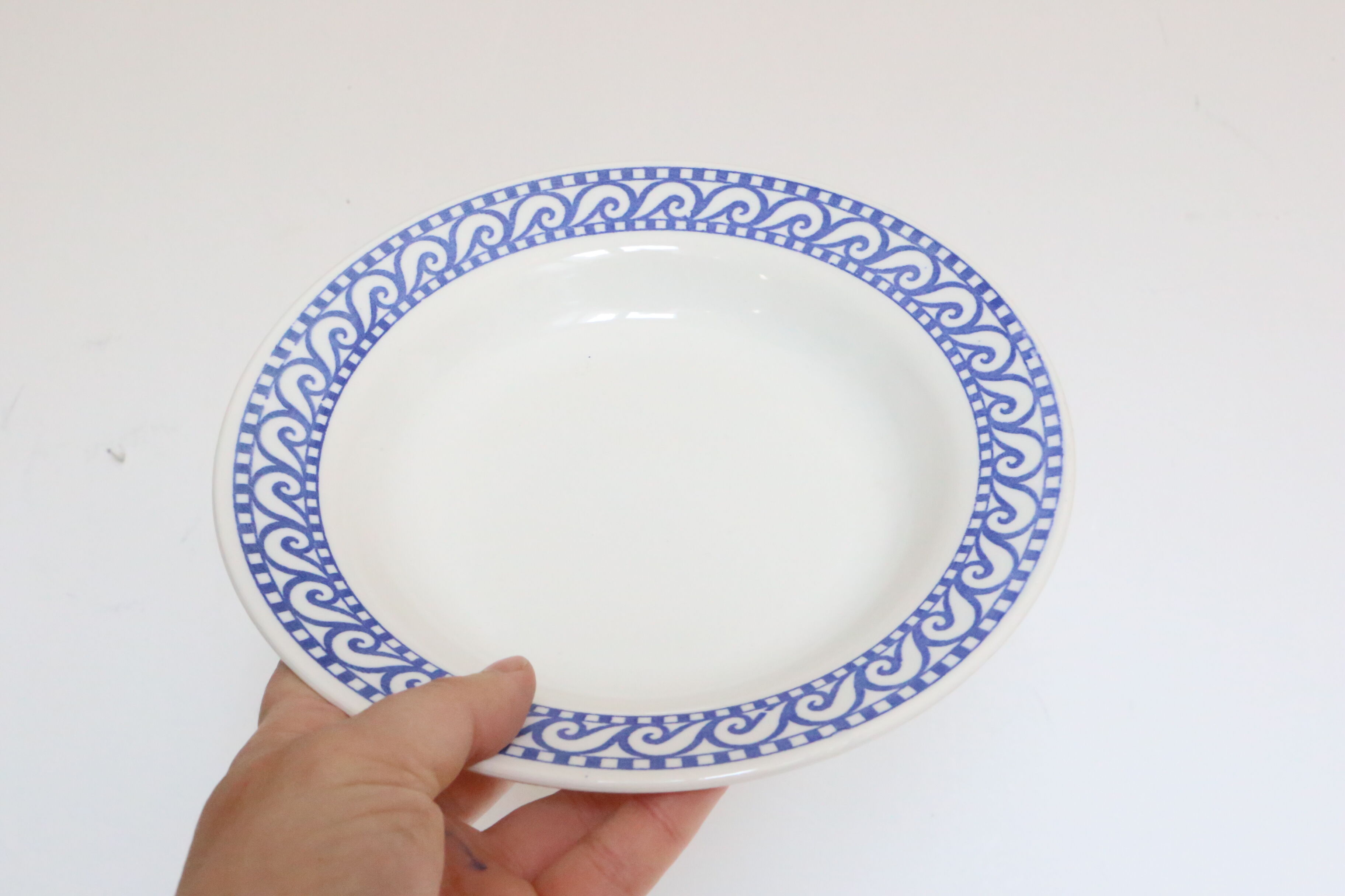 Set of 6 signed plates