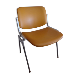 DSC 106 chair by Giancarlo Piretti 70s Castelli edition