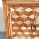 Chest of drawers wooden marquetry, two doors, two drawers