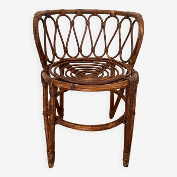 Rattan armchair