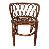 Rattan armchair