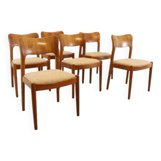 Coffret de 6 Koefoed Stoelen 'Mindesten'