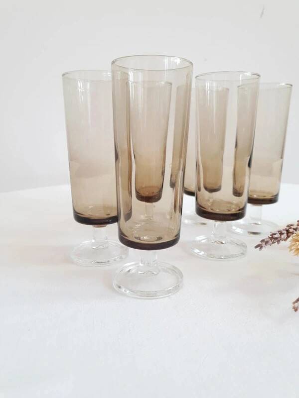 Flutes Luminarc vintage