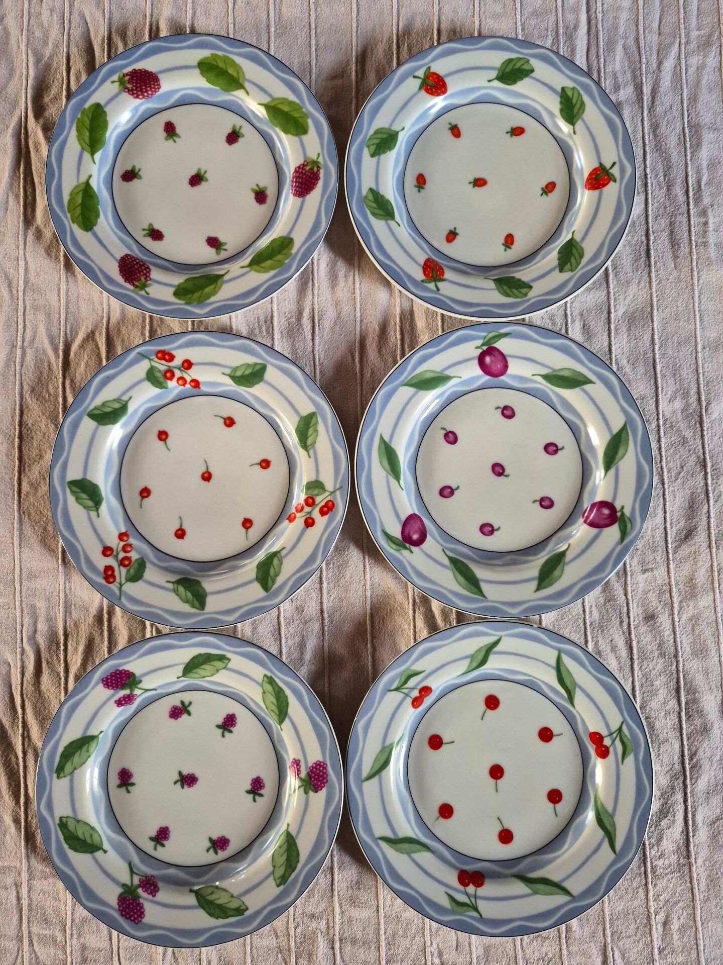 Assiettes dessert orialis