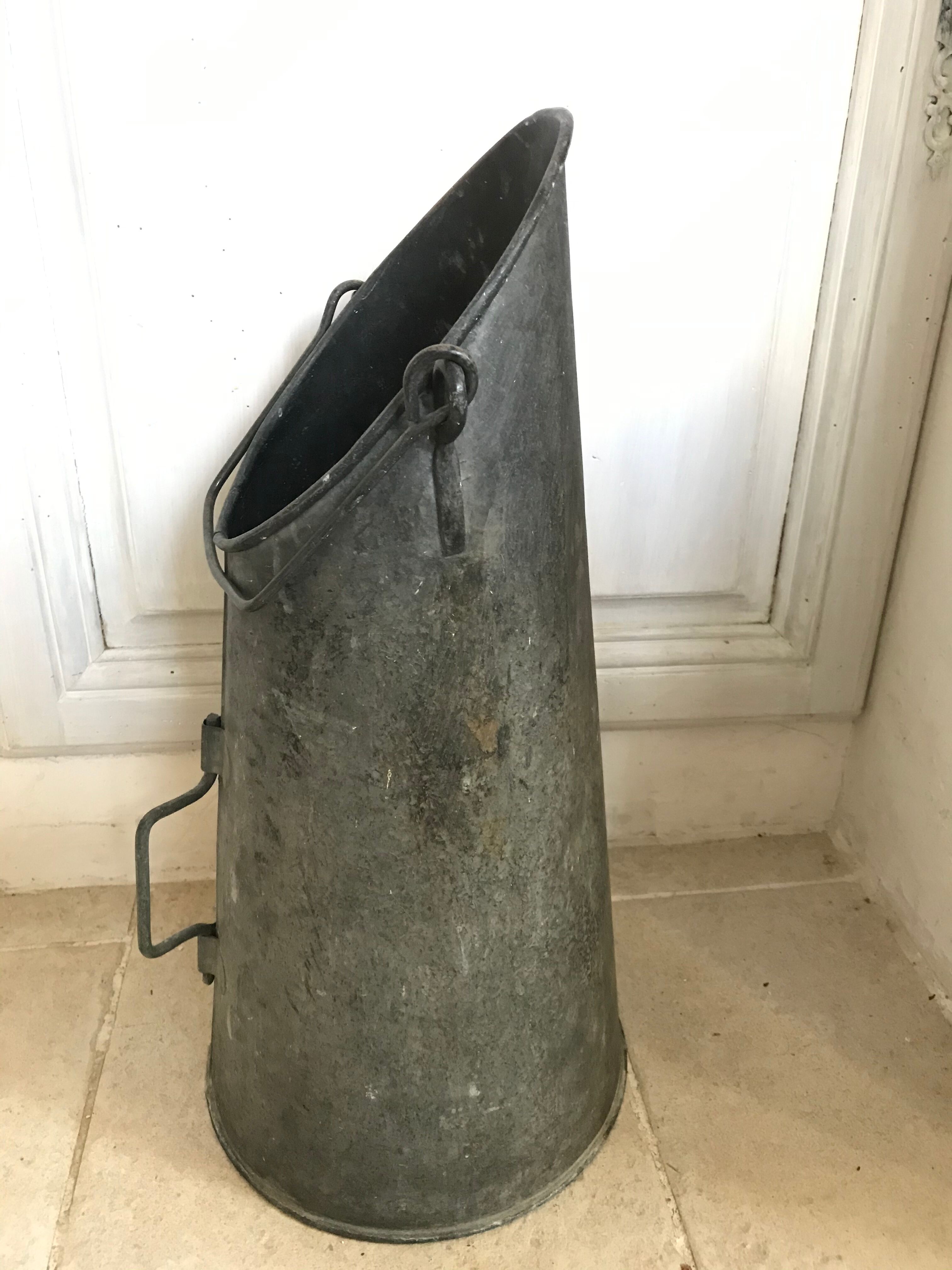 Old coal bucket