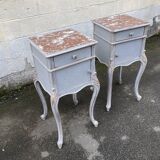 Former pair of bedside louis XV