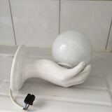 Wall lamp hand lamp ceramic vintage 70s