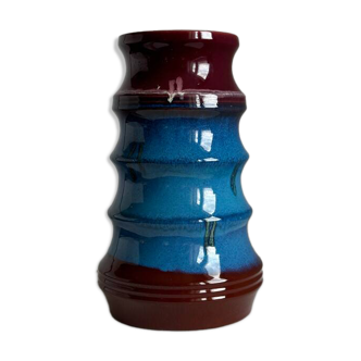 Vintage Mid Century Modern Handmade Ceramic Germany Strehla Vase