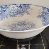 Salad bowl in iron earth Sarreguemines U & C model "Planter"