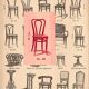 2 Kohn chairs no. 48 by Kohn 1890, not Thonet bistro - caned -