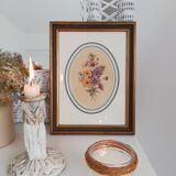 Old watercolor frame 1950
