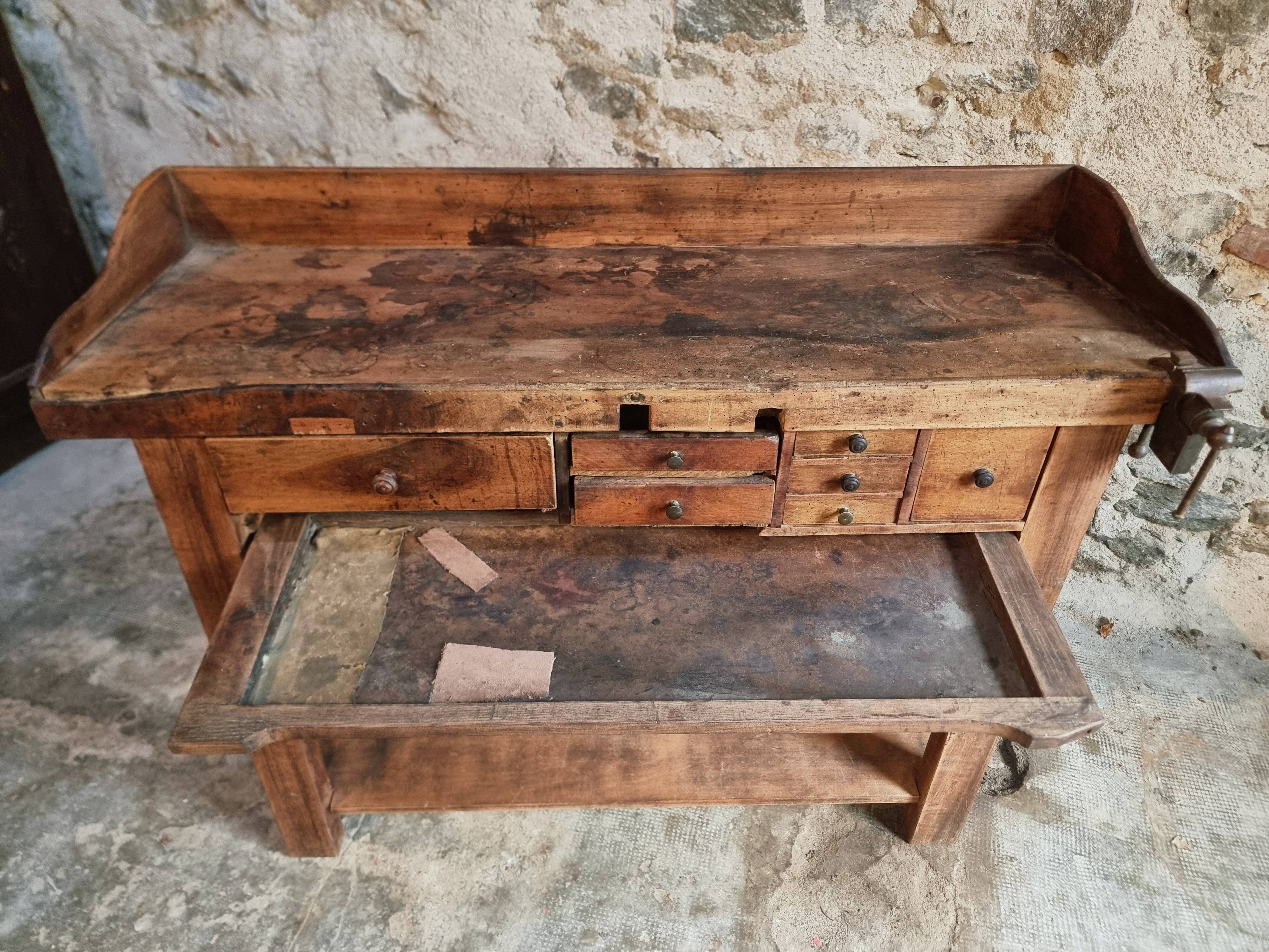 French watchmaker's workbench – around 1900–1920