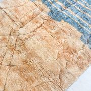 Tapis berbère marocain contemporain M'rirt 2,60x1,65m