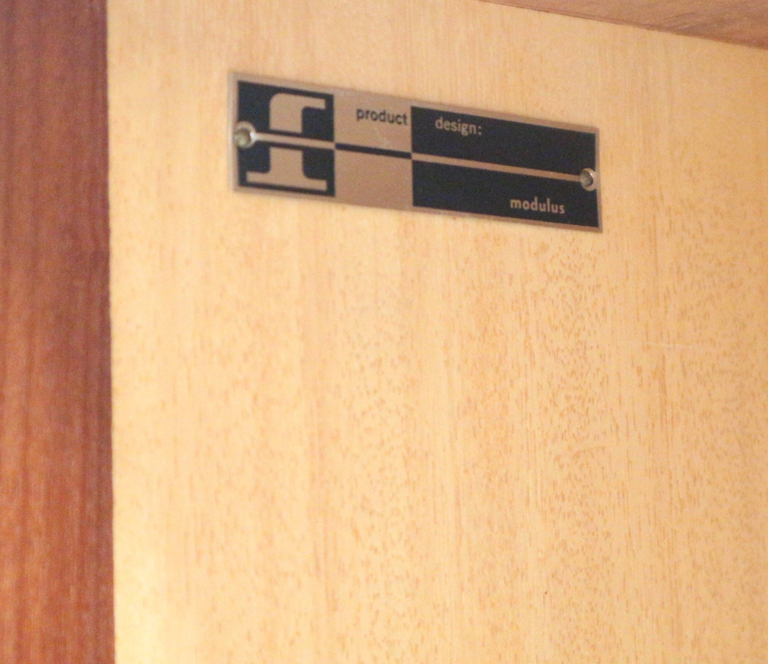 Beautiful long minimalist sideboard designed by William Watting and made by Fristho, Netherlands 195