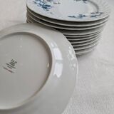 12 L.Bernardaud flat plates