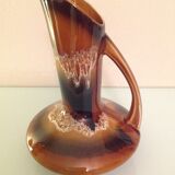 Jug with handle ceramic sarreguemines