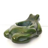 Ceramic frog ashtray L'Héritier Guyot