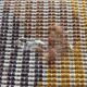Rya rug Desso Scandinavian wool yellow space age modernist mid-century vintage 1960/1970