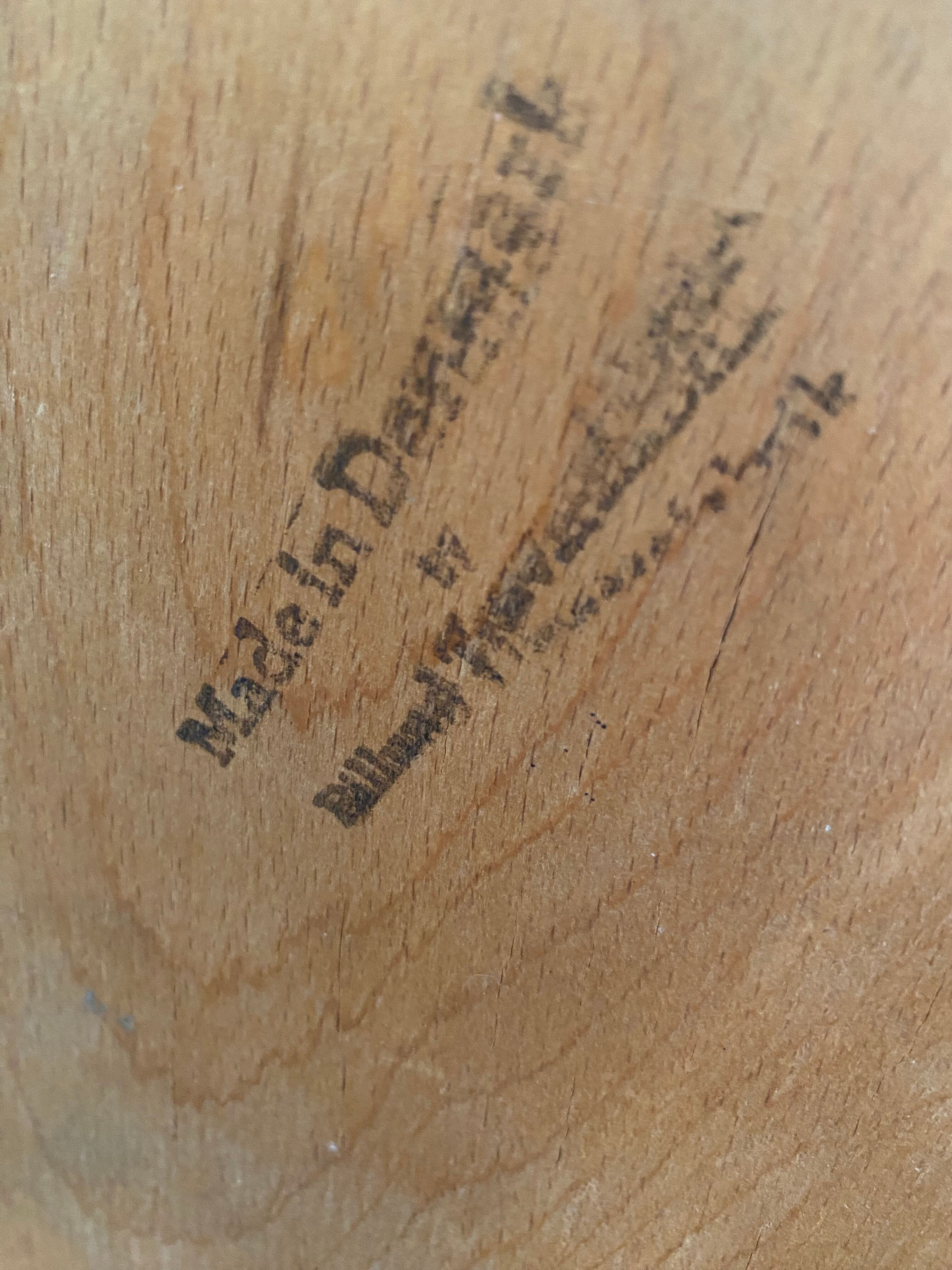 Scandinavian chairs with bars