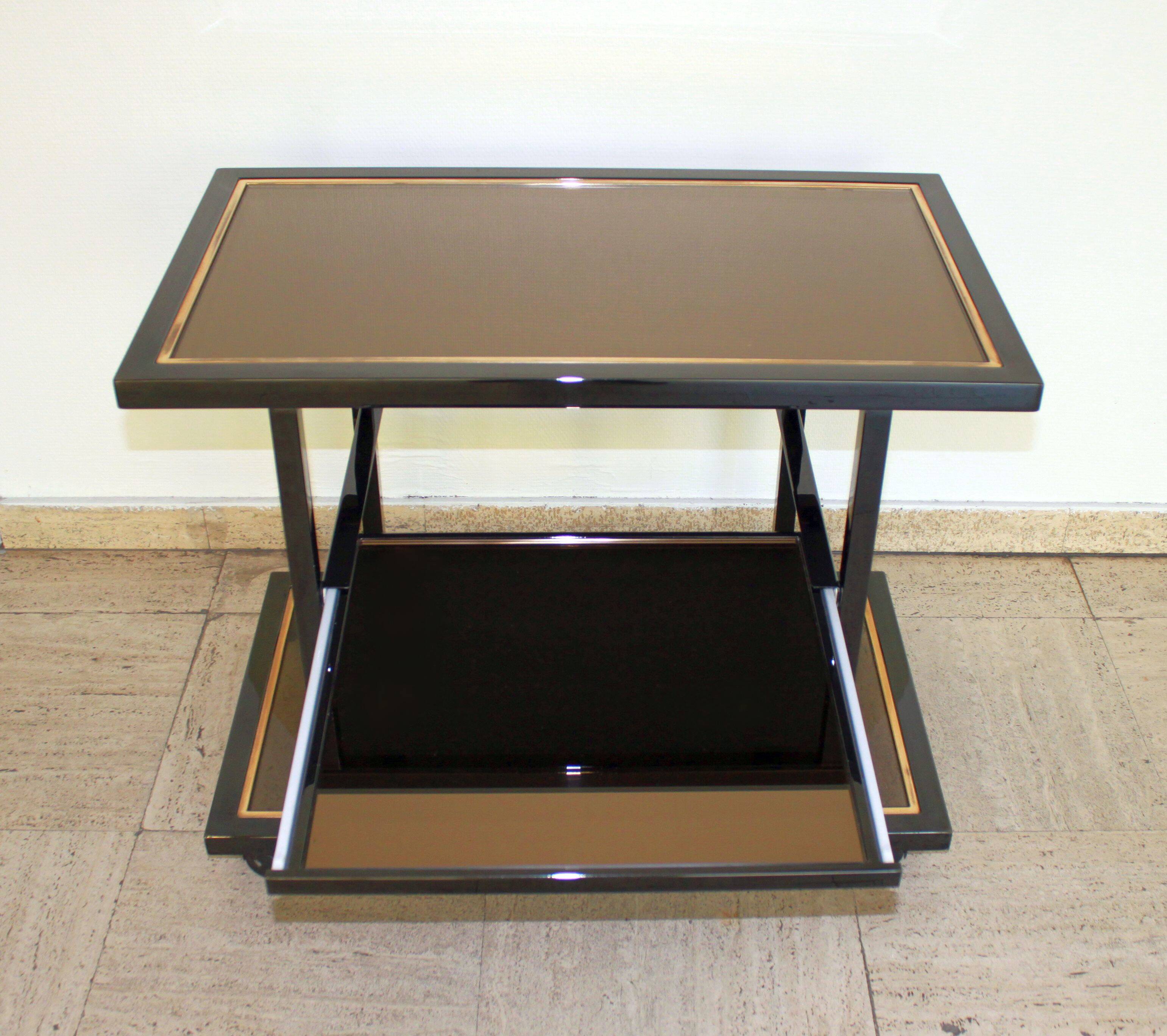 Belgo Chrom bar cart by Roger Vanhevel, 70's.