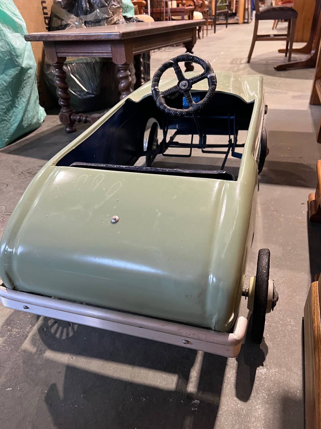 Vintage pedal car