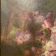 Old painting, still life, signed Monk, late nineteenth century early twentieth century