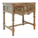 Side table with 2 drawers in patinated wood - 20th century