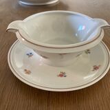 Limoges porcelain service with flowers