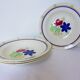 Lot de 4 assiettes creuses de Gien Robinson 210605