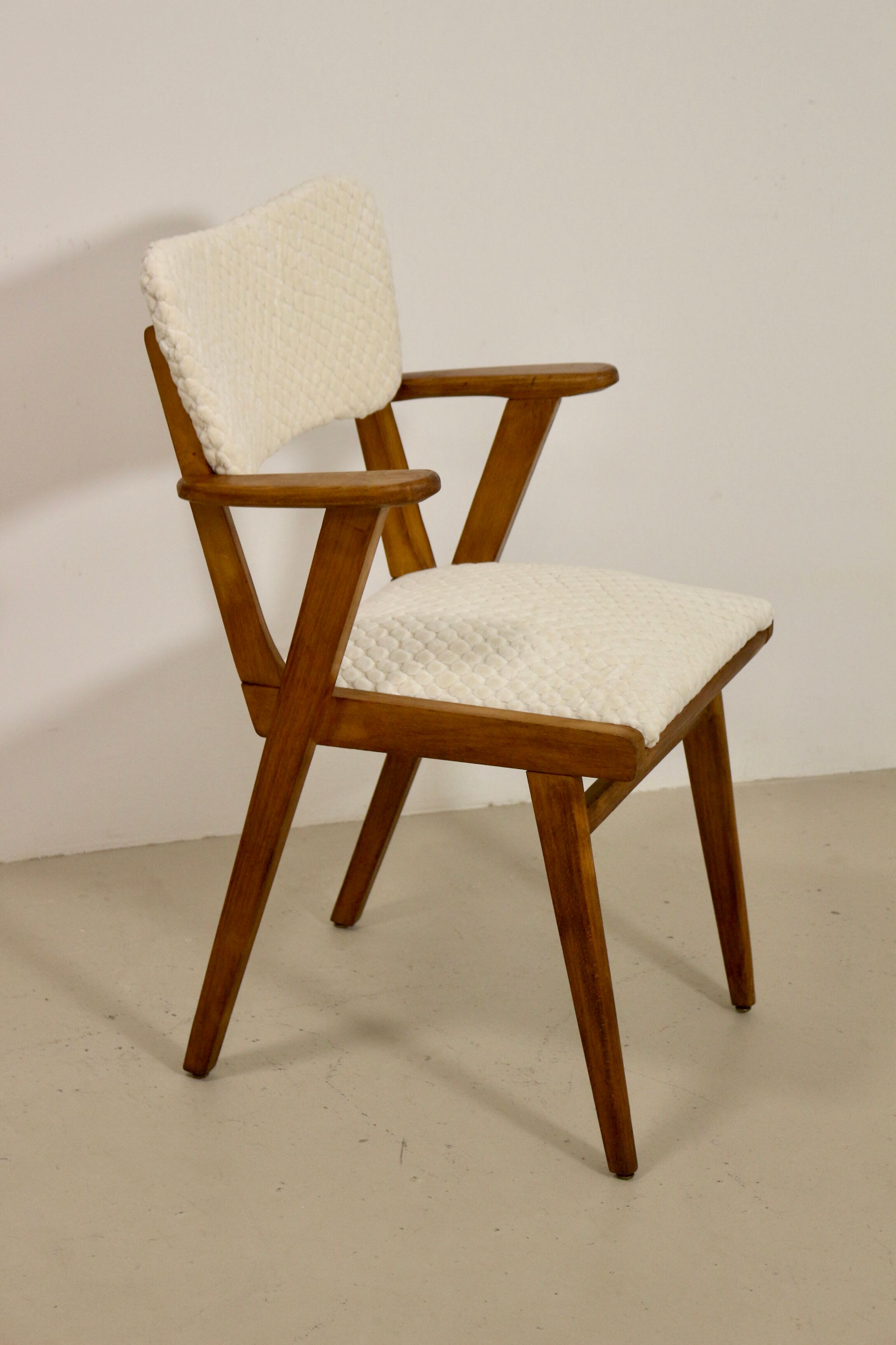 Scandinavian wooden chair 1950